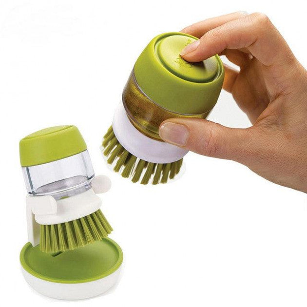 Let`s Cook™Dish Brush With Soap Dispenser