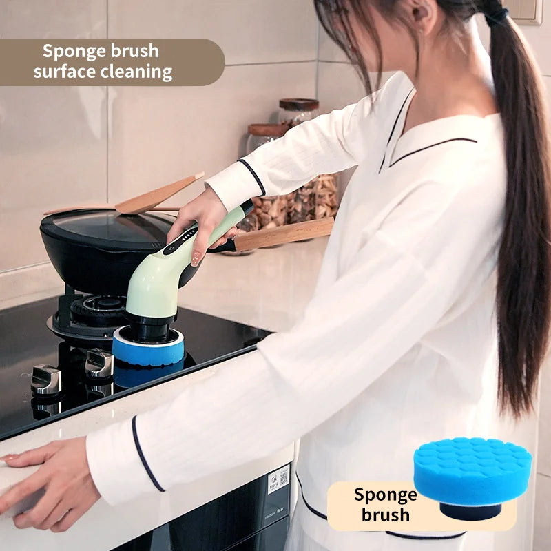 Let`s Cook™ 9-in-1 Electric Cleaning Brush